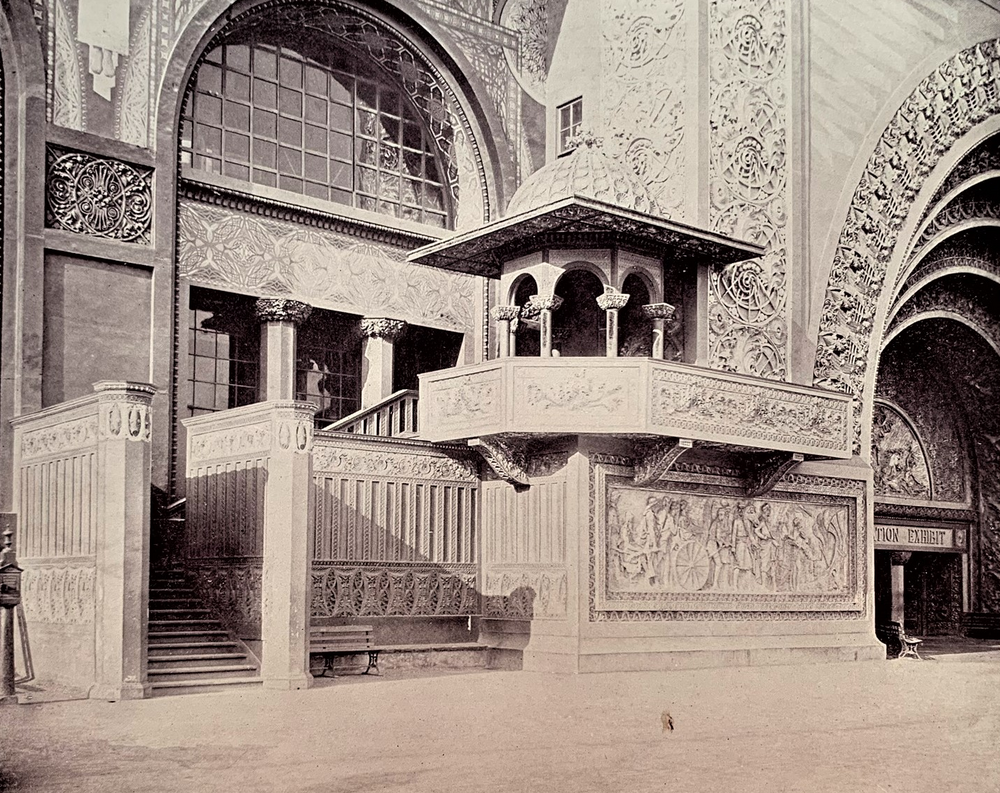 Approach and Portico of the Transportation Building (cropped, resized)